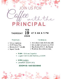 Coffee w/Principal